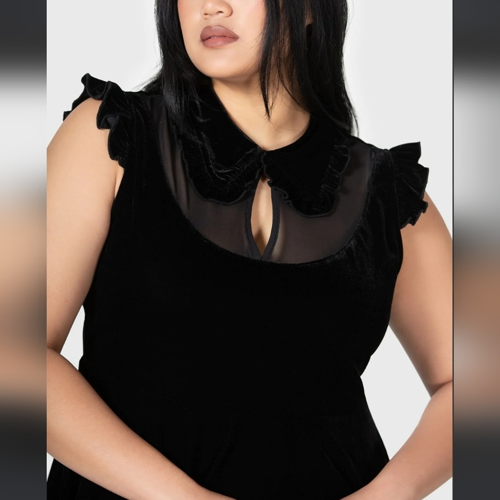 Killstar Black Mini Dress - Picture 6 of 7